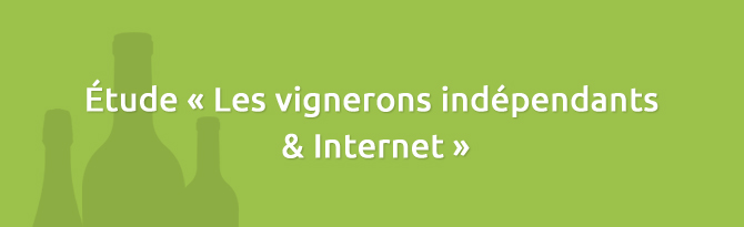 Image Etude « Les vignerons indépendants & Internet » 2014